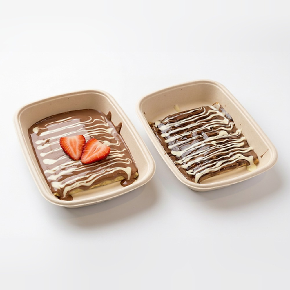 Belgian Crepe +  Chocolate Strawberry Crepe