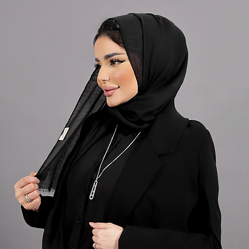 حجاب شال اسود