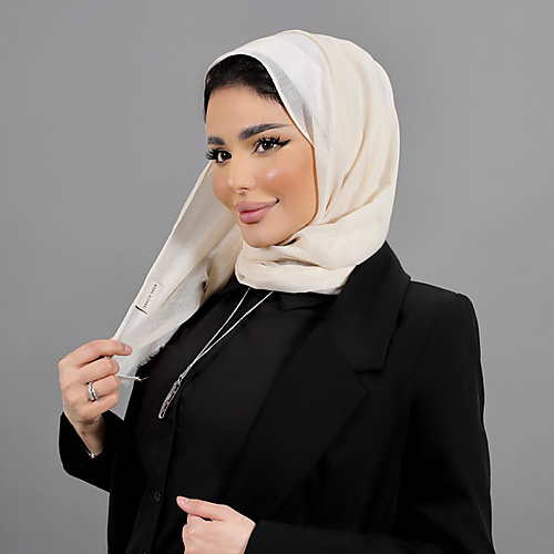 حجاب شال بيج