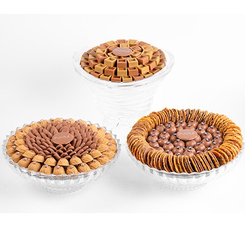 تشيكلة من الجياندوجا, شوكولايت بقان, كراميل شوكولايت و النوجاتين