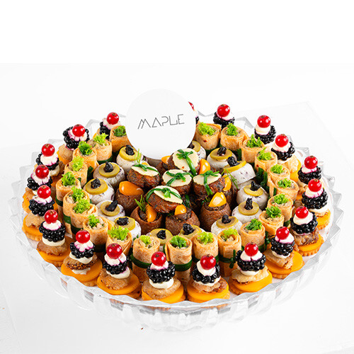 Assorted Canapé & Kubba Tray.