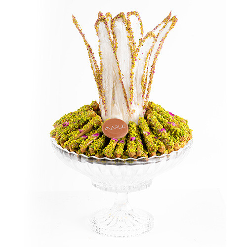 Pistachio stick tray.