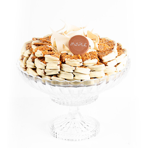 ماعون اللوز المقرمش ابيض