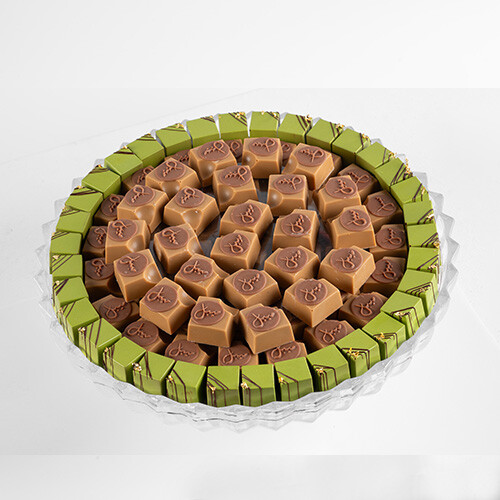 20K شوكولا الفستق مع شوكولا العسل المقرمش