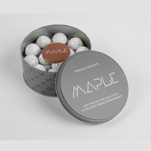 علبة برالين كراميل بالشوكولاتة بالحليب