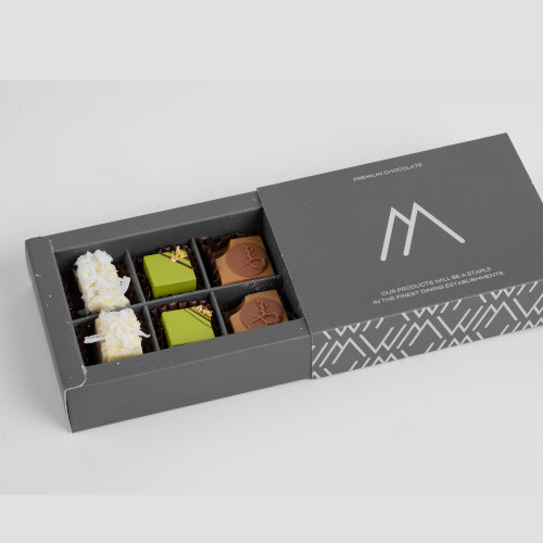 بوكس ٦ حبات شوكولا