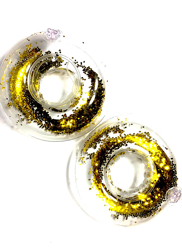 Gold glitter