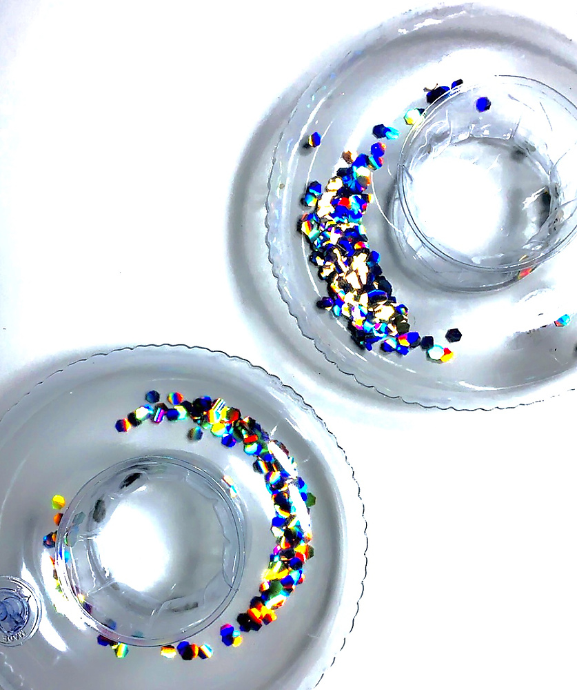 Colorful glitter
