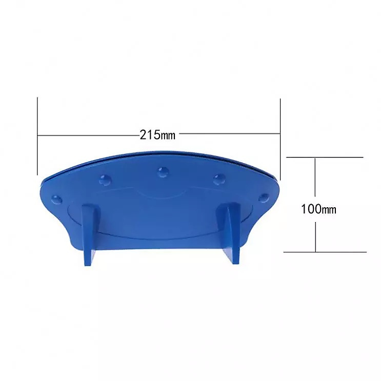حامل أوراق اللعب باللون الأزرق