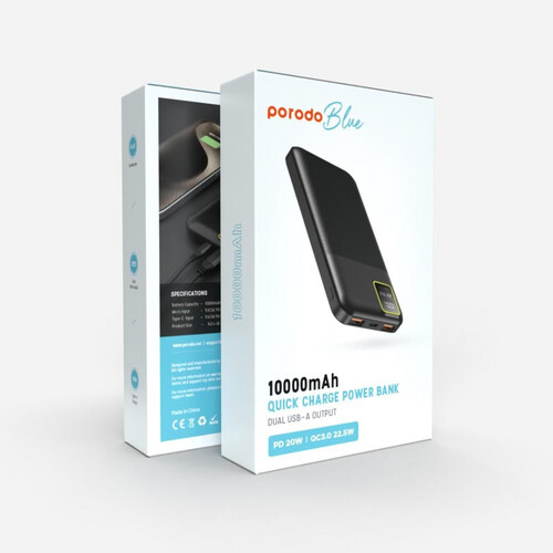 Borodo Power Bank 10000mAh 22.5W PD