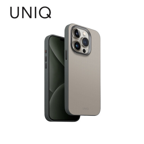 كفر 15 برو  من UNIQ باللون التيتانيو