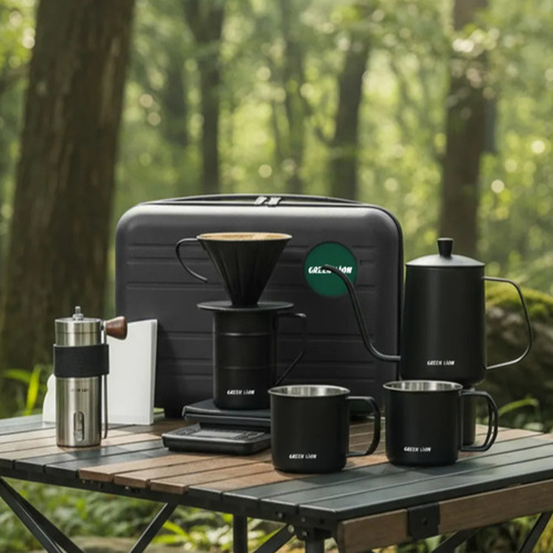 GREEN LION - V-60 PRO 7 in 1 Coffee Maker Set
