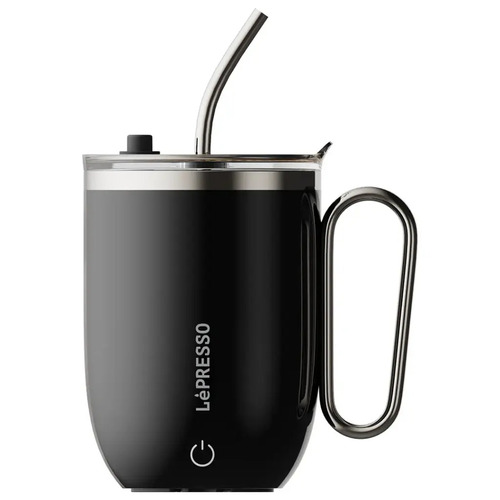 Lepresso Mug Auto Stirring - Black