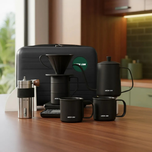 GREEN LION - V-60 PRO 7 in 1 Coffee Maker Set