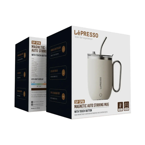 Lepresso-Auto Stirring Coffee Mug