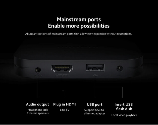 Xiaomi TV Box S 2nd Generation 4K