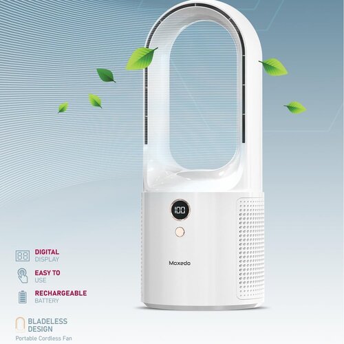 Moxedo Desktop Bladeless Fan