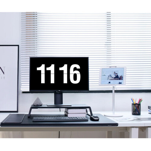 Phone and iPad Stand for Desk - Black