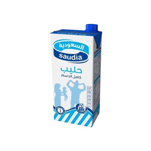 Saudia Milk Full Fat 1 Liter