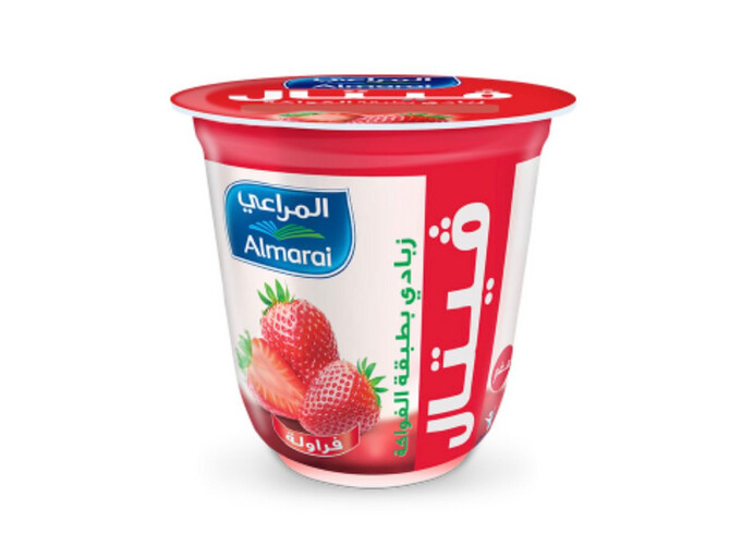 Almarai Yogurt Vital With Strawberry Layer 140g