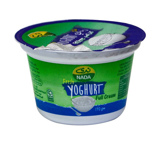 زبادي كامل الدسم ندى 170جم
