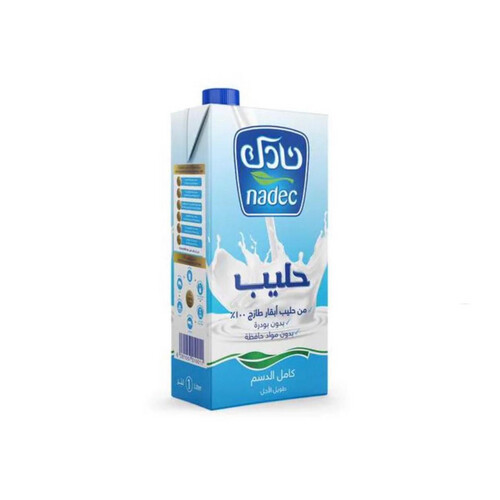 Nadec Long Life Milk Full Fat 1 Liter