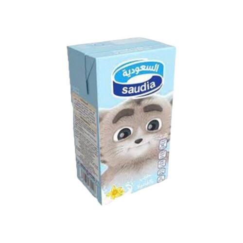 حليب السعودية بالفانيلا 125 مل