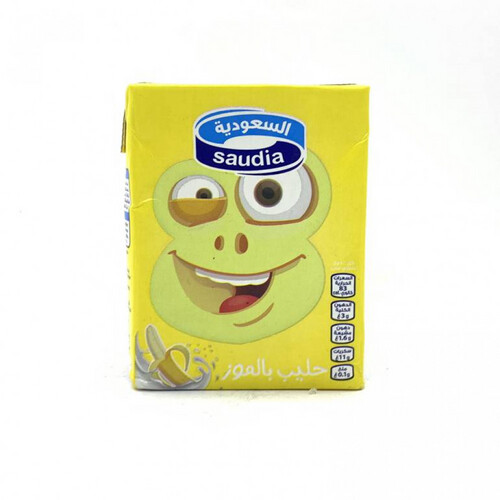 Saudia Banana Milk 125ml
