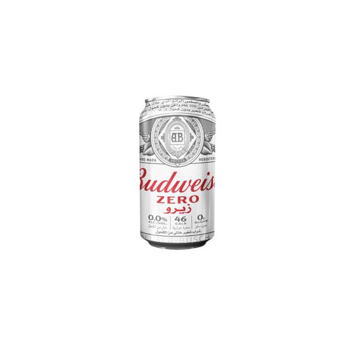 Budweiser Zero Malt Drink Can 330 ml
