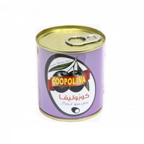 Coopoliva Black Olives Without Aging 75 GM