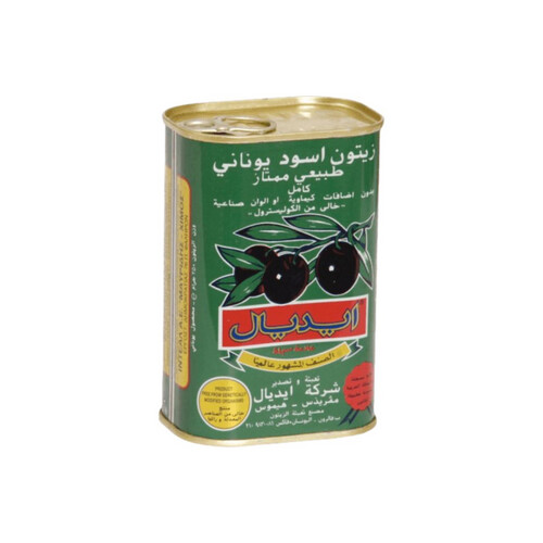 زيتون اسود يوناني ايديال كبير 250جم