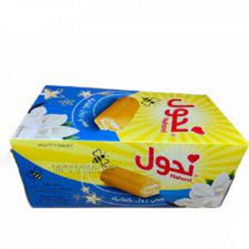 كيك ميني رول بالفانيلا نحول باكت 12*23جرام