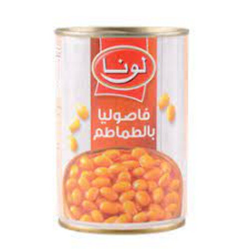 فاصوليا بالطماطم لونا 380جم