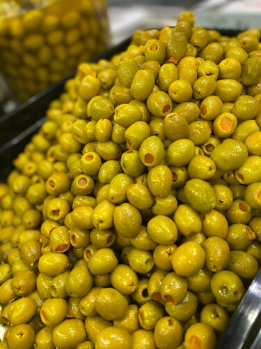 Olives stuffed with carrots
