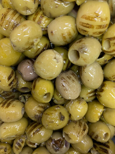 Grilled Olives