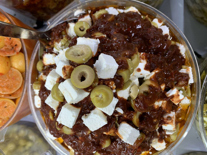 Spicy Cheese Salad