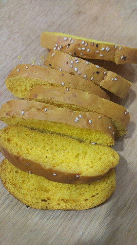 Saffron toast Shaboura