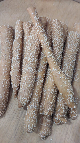شابورة حالية بالسمسم