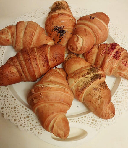 Large croissant