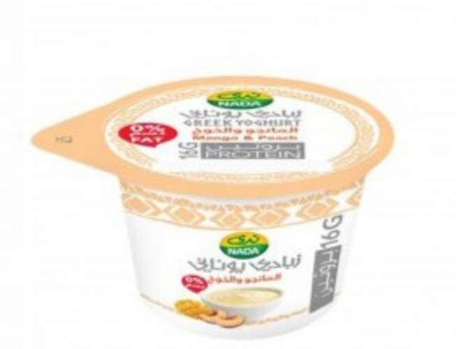 Nada Greek Yogurt Mango & Peach 160g
