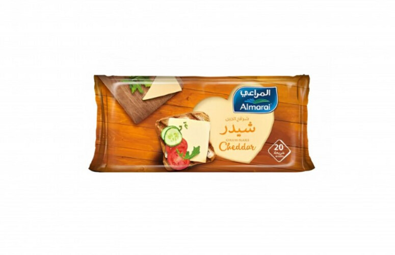 Almarai cheddar cheese slices 400 g