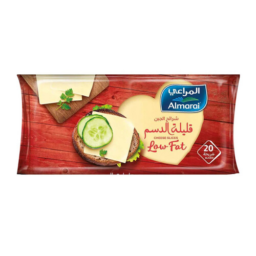 Almarai low-fat cheese slices 400g