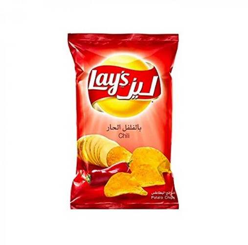 بطاطس ليز فلفل حار عائلي 160 جم