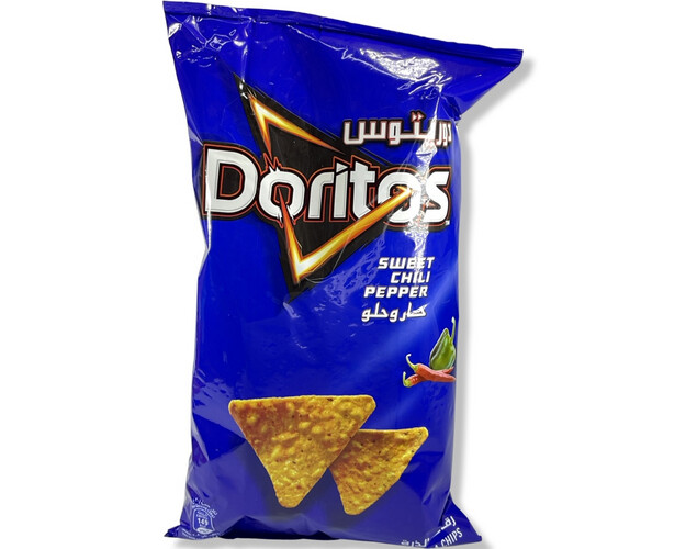 بطاطس دوريتوس حار وحلو عائلي