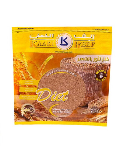 Reef barley bread without sugar