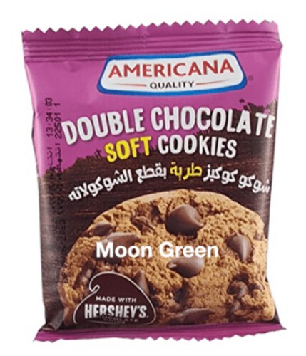 Americana soft cookies with chocolate chips 40 grams cookies