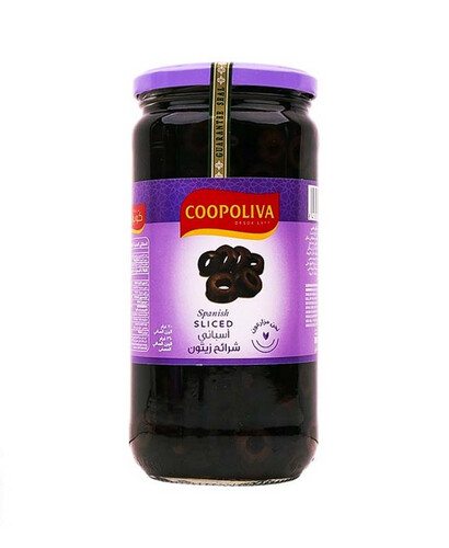 Sliced ​​Green Olives Copoliva 360g