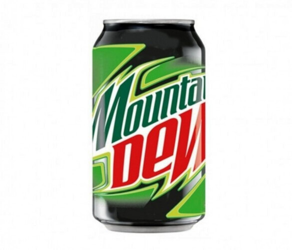 Mountain Dew Can of 330 ml