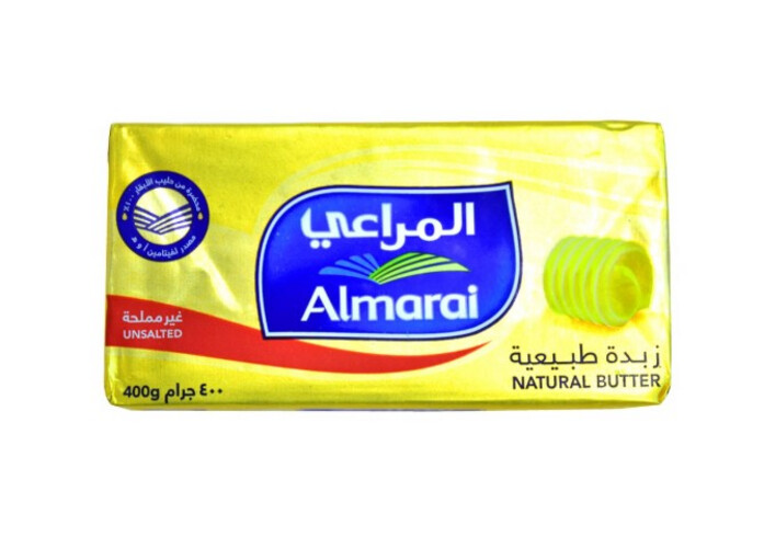 Almarai natural unsalted butter 400 g