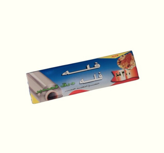 ورق قصدير روول فله حجم 300 مم